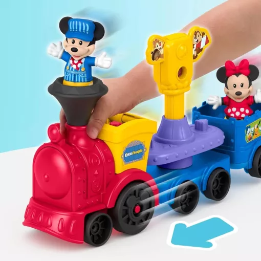 Mattel Fisher-Price Little People Disney Minnie és MIckey zenélő vonata