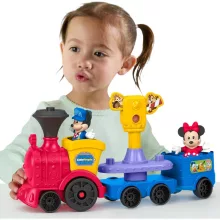 Mattel Fisher-Price Little People Disney Minnie és MIckey zenélő vonata