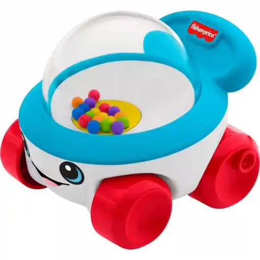 Mattel Fisher-Price tologatós kisautó pattogó gyöngyökkel