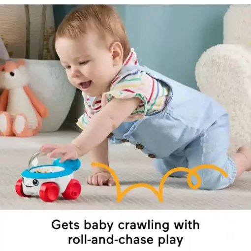 Mattel Fisher-Price tologatós kisautó pattogó gyöngyökkel