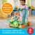   Mattel Fisher-Price 2 az 1-ben teknősös aktivitásjáték labdákkal és járássegítő