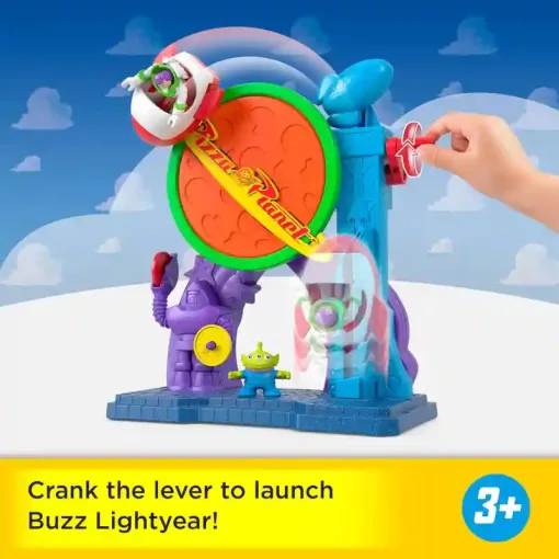 Mattel Fisher-Price Toy Story - Pizza Planet játékkészlet Buzz Lightyear figurával