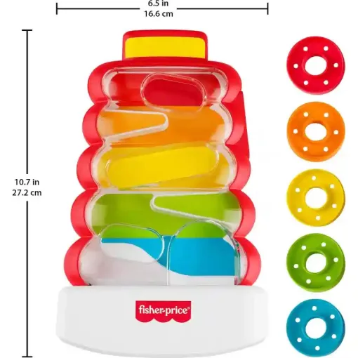 Mattel Fisher-Price billegő gyűrűtorony