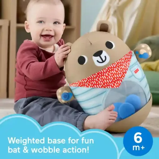 Mattel Fisher-Price felfújható plüss keljfel maci