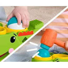 Mattel Fisher-Price aligátoros aktivitásjáték labdákkal