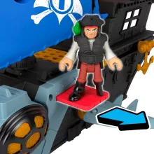 Mattel Fisher-Price Imaginext - Cápa szájú kalózhajó 2 kalózfigurával