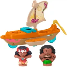 Mattel Fisher-Price Little People Disney Vaiana - Vaiana és Maui kenuja
