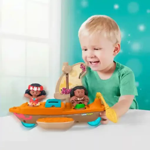 Mattel Fisher-Price Little People Disney Vaiana - Vaiana és Maui kenuja