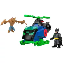 Mattel Fisher-Price Batman - Batman interaktív Batcopter helikoptere, DC Super Friends