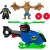   Mattel Fisher-Price Batman - Batman interaktív Batcopter helikoptere, DC Super Friends