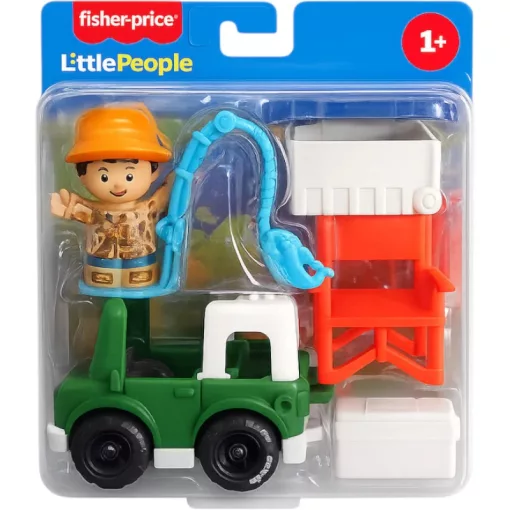 Mattel Fisher-Price Little People - Erdei horgászat játékszett