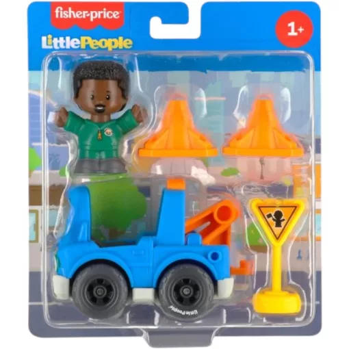 Mattel Fisher-Price Little People - Autómentés játékszett