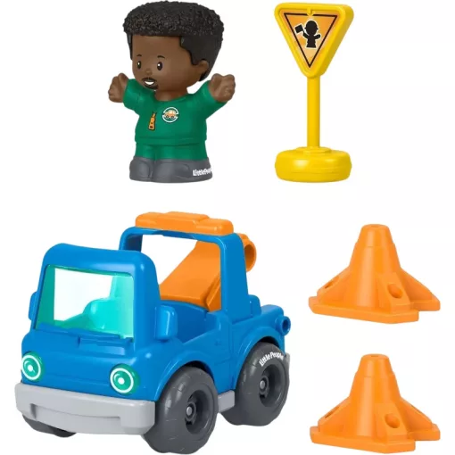 Mattel Fisher-Price Little People - Autómentés játékszett