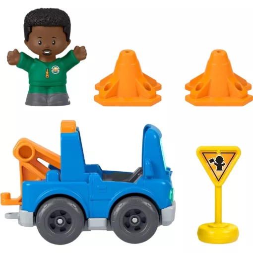 Mattel Fisher-Price Little People - Autómentés játékszett