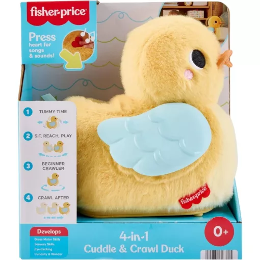 Mattel Fisher-Price interaktív plüss kiskacsa