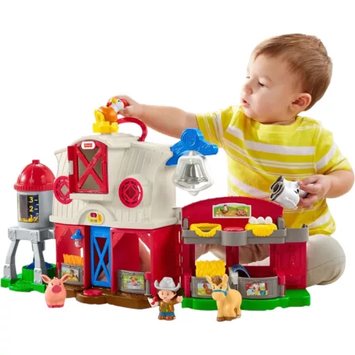 Mattel Fisher-Price Little People - Interaktív kétszintes farm állatokkal