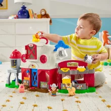 Mattel Fisher-Price Little People - Interaktív kétszintes farm állatokkal