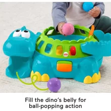Mattel Fisher-Price interaktív dinós pattogó labdajáték hanggal