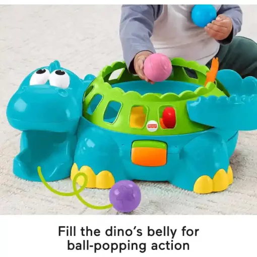 Mattel Fisher-Price interaktív dinós pattogó labdajáték hanggal