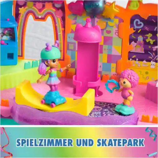 Gabi babaháza: Party szoba Gabi és Marty figurákkal, Gabby"s Dollhouse