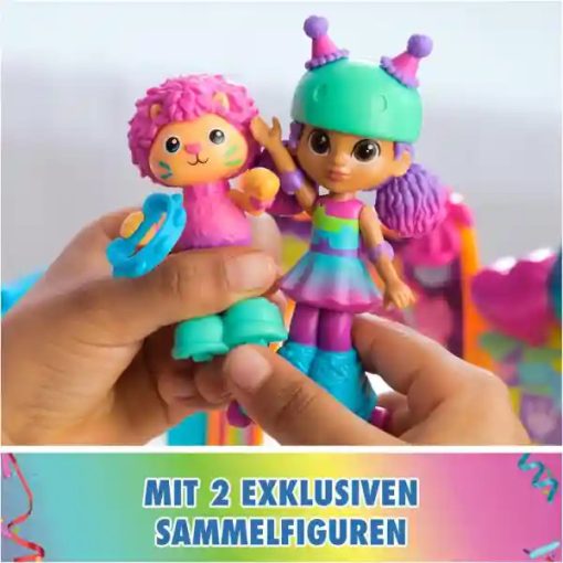 Gabi babaháza: Party szoba Gabi és Marty figurákkal, Gabby"s Dollhouse