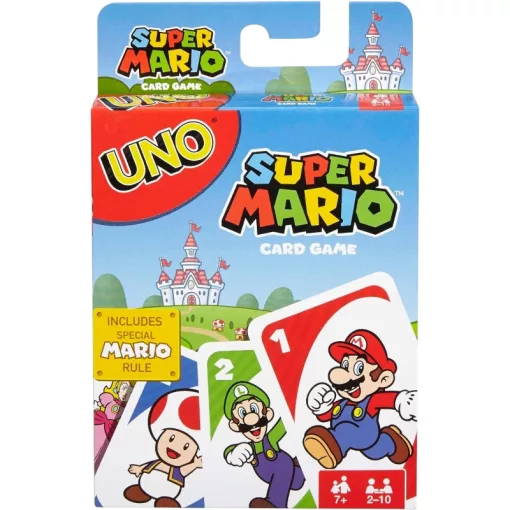 Mattel Games - UNO Super Mario kártyajáték