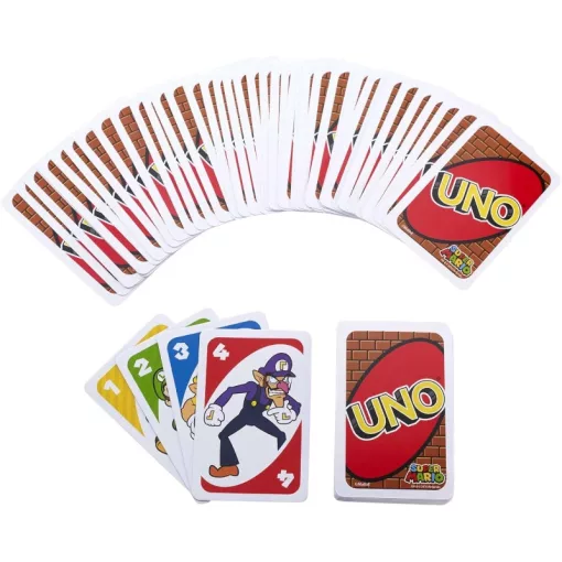 Mattel Games - UNO Super Mario kártyajáték
