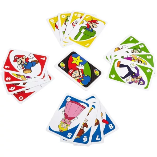 Mattel Games - UNO Super Mario kártyajáték