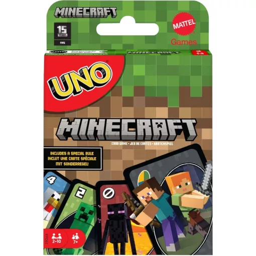 Mattel Games - UNO Minecraft kártyajáték