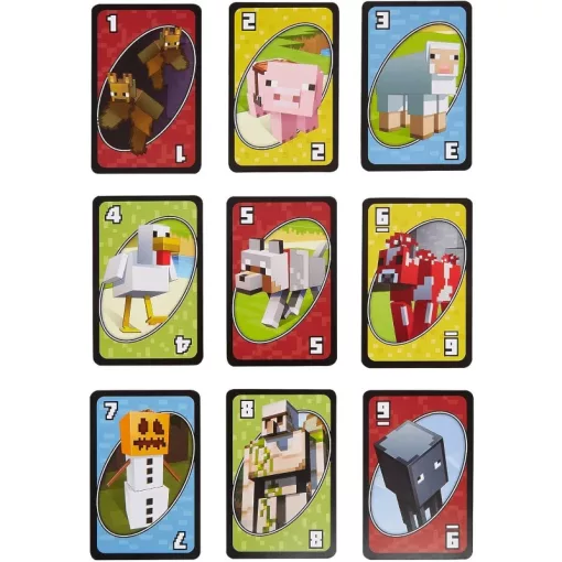 Mattel Games - UNO Minecraft kártyajáték