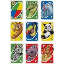 Mattel Games - UNO Junior állatos kártyajáték