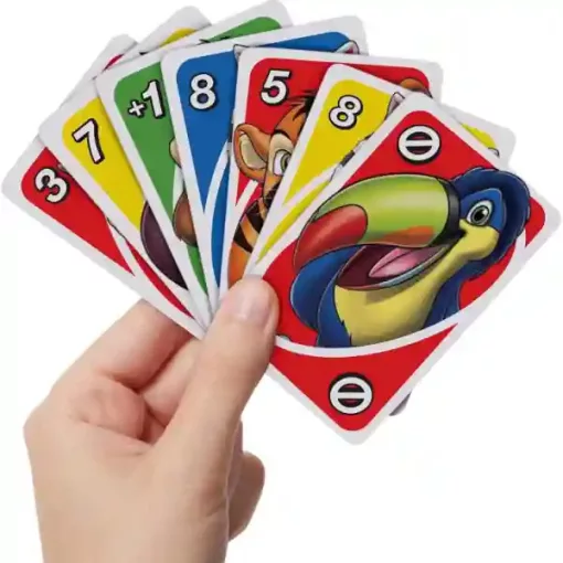 Mattel Games - UNO Junior állatos kártyajáték