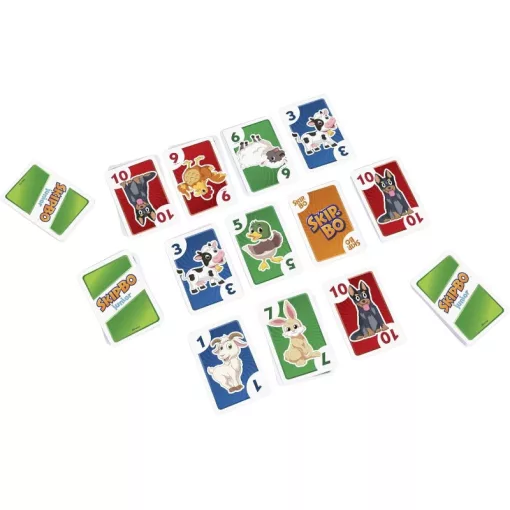 Mattel Games - Skip-Bo Junior kártyajáték