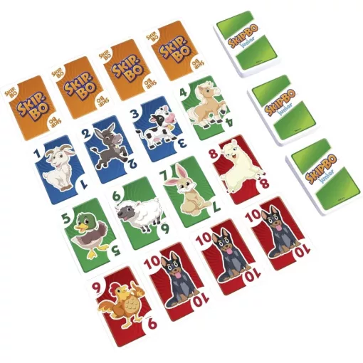 Mattel Games - Skip-Bo Junior kártyajáték