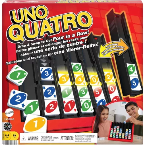 Mattel Games - UNO Quatto társasjáték