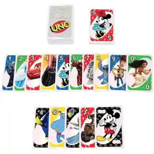 Mattel Games - UNO Disney 100 kártyajáték