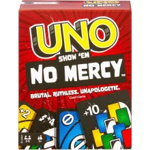 Mattel Games - UNO No Mercy: Nincs kegyelem kártyajáték