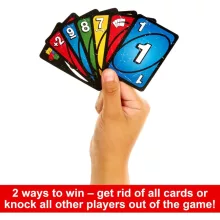 Mattel Games - UNO No Mercy: Nincs kegyelem kártyajáték