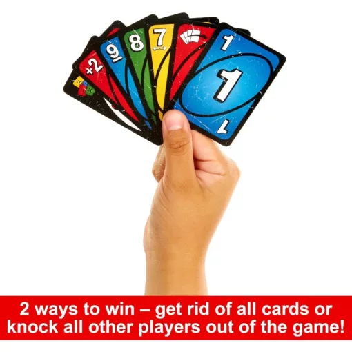 Mattel Games - UNO No Mercy: Nincs kegyelem kártyajáték