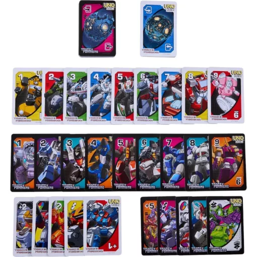 Mattel Games - UNO Flip! Transformers kártyajáték