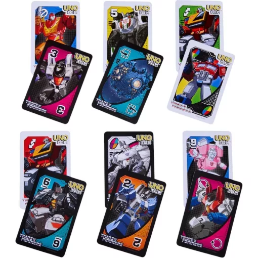 Mattel Games - UNO Flip! Transformers kártyajáték