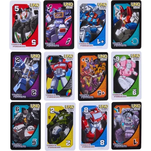 Mattel Games - UNO Flip! Transformers kártyajáték