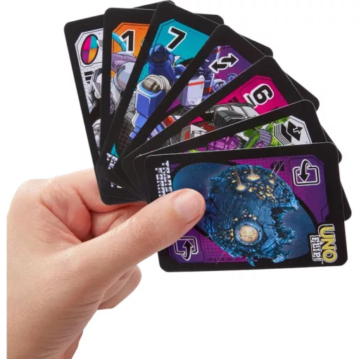 Mattel Games - UNO Flip! Transformers kártyajáték