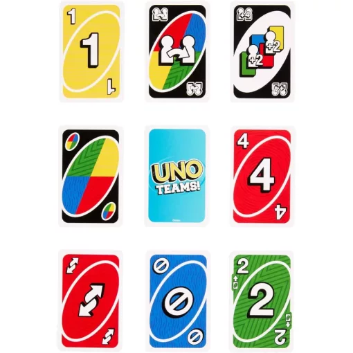 Mattel Games - UNO Teams! kártyajáték