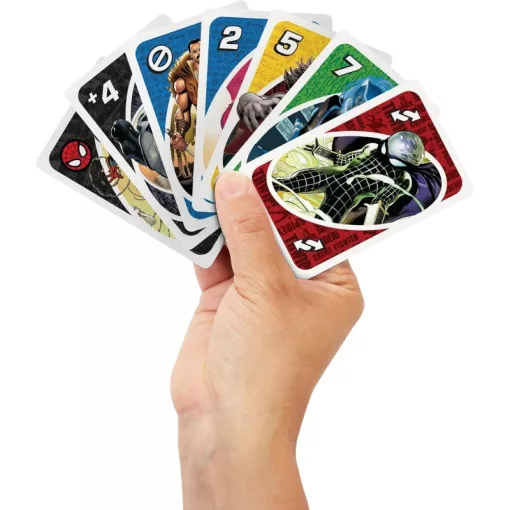 Mattel Games - UNO A csodálatos Pókember kártyajáték
