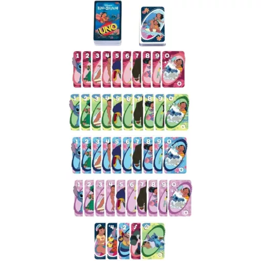 Mattel Games - UNO Lilo és Stitch kártyajáték