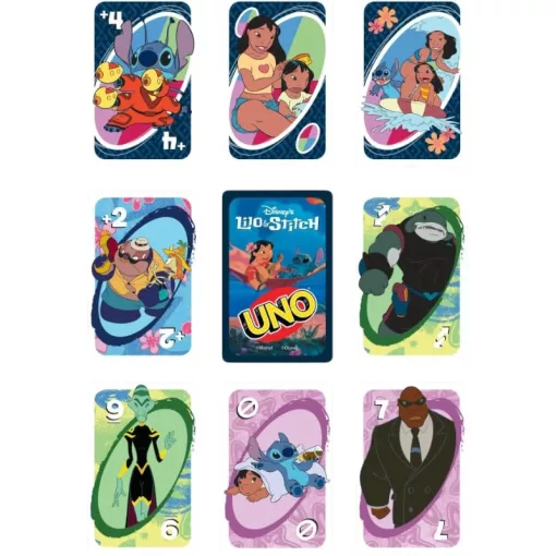Mattel Games - UNO Lilo és Stitch kártyajáték