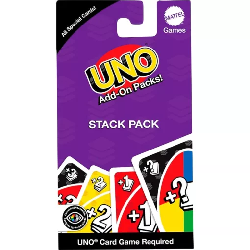 Mattel Games - UNO büntető csomag kiegészítő kártyajáték
