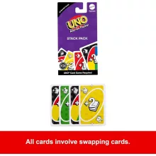 Mattel Games - UNO büntető csomag kiegészítő kártyajáték
