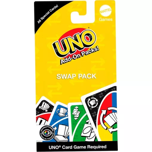 Mattel Games - UNO cserecsomag kiegészítő kártyajáték